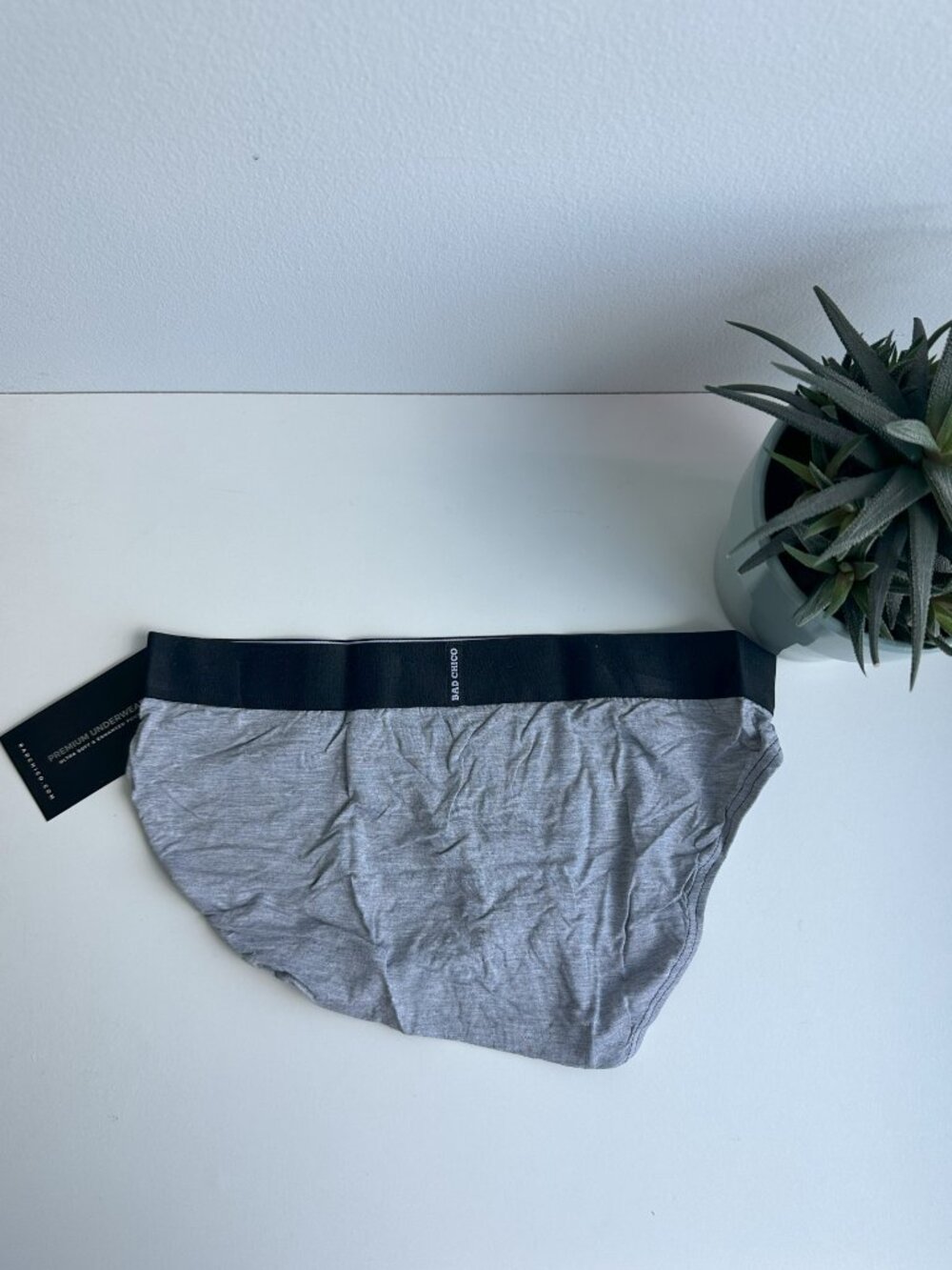 BAD CHICO - Platinum Modal Brief - Gray (Size M) - Picture 4 of 7